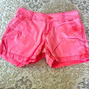 Pink shorts